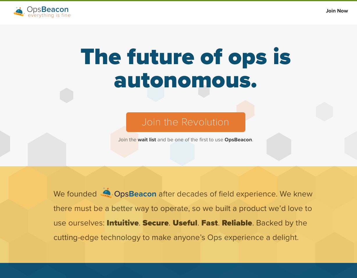 OpsBeacon: The future of ops is autonomous.
