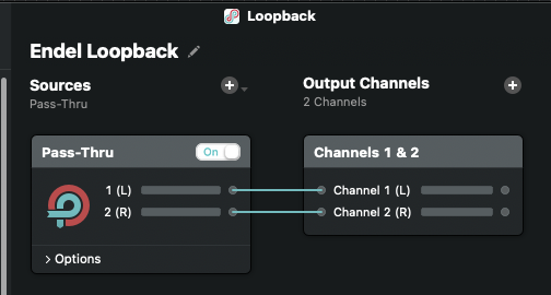 'Endel Loopback' Loopback interface.